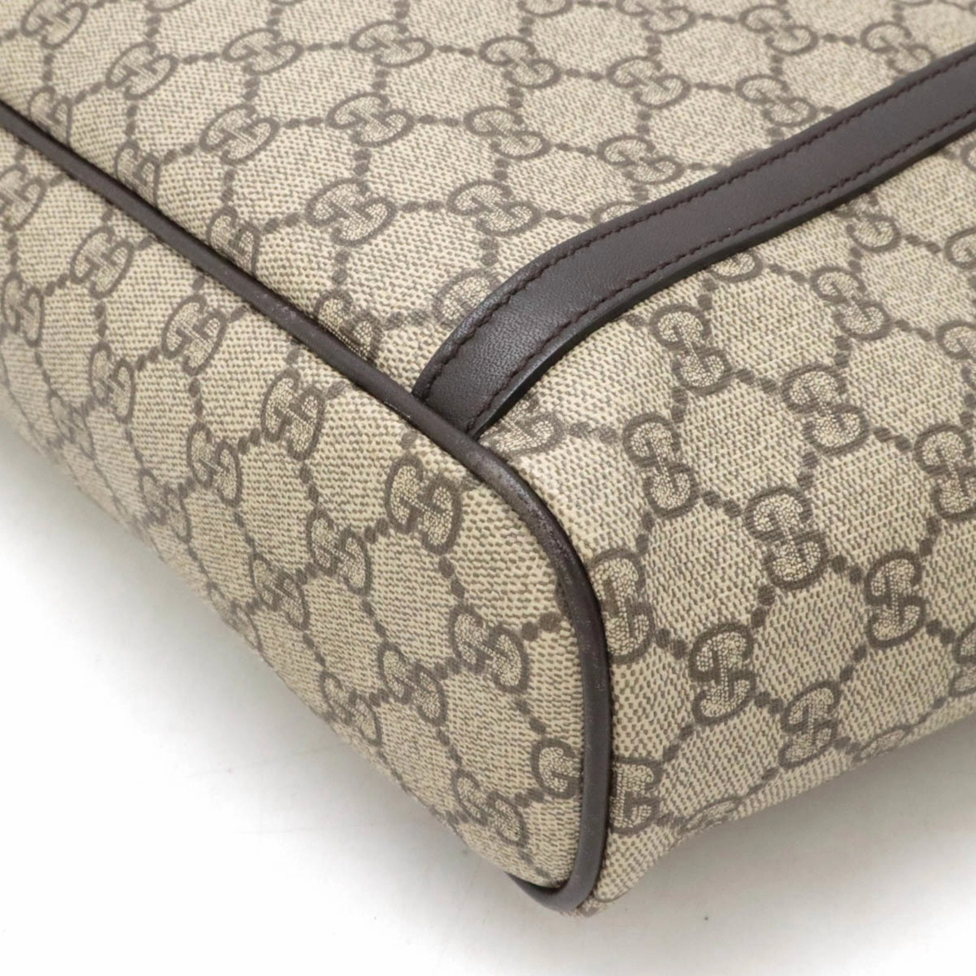 Gucci Gg Supreme  Leather Shoulder Bag ()