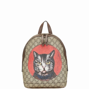 Gucci GG Supreme Mystic Cat Backpack 495621
