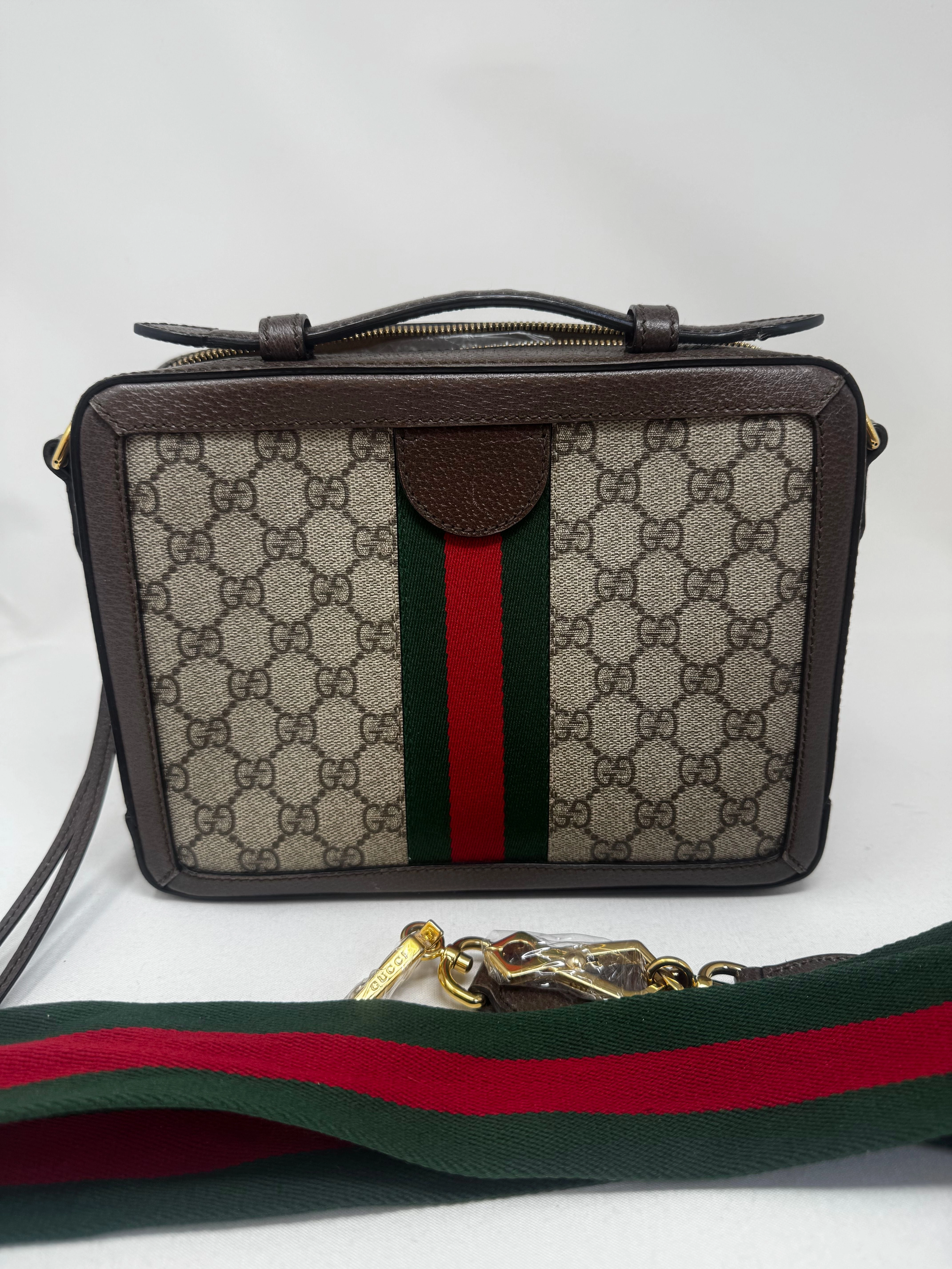 Gucci GG Supreme Ophidia - Neutrals Crossbody Bags, Handbags BJ1-09