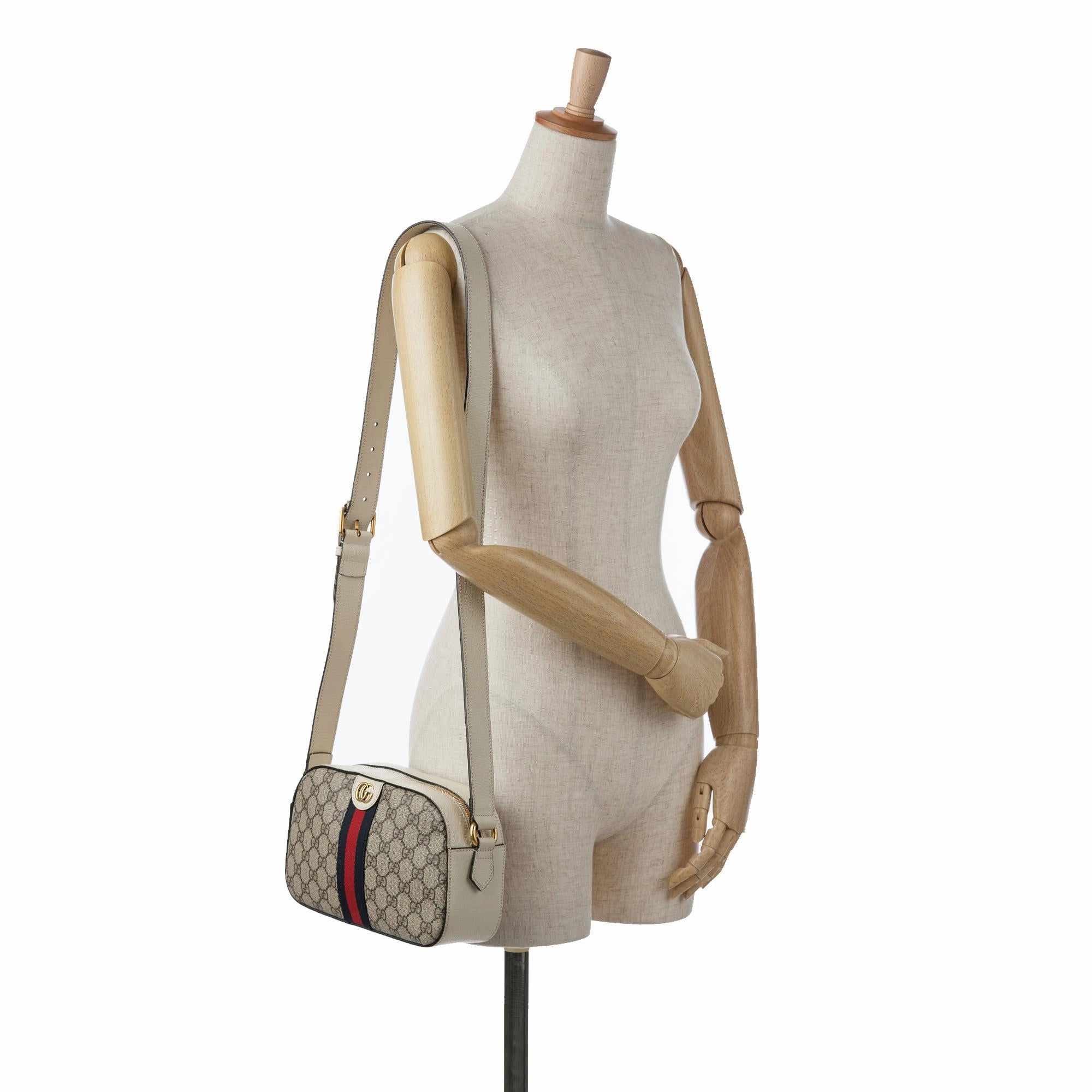 Gucci GG Supreme Ophidia Crossbody Bag (SHG-JPjUFO)