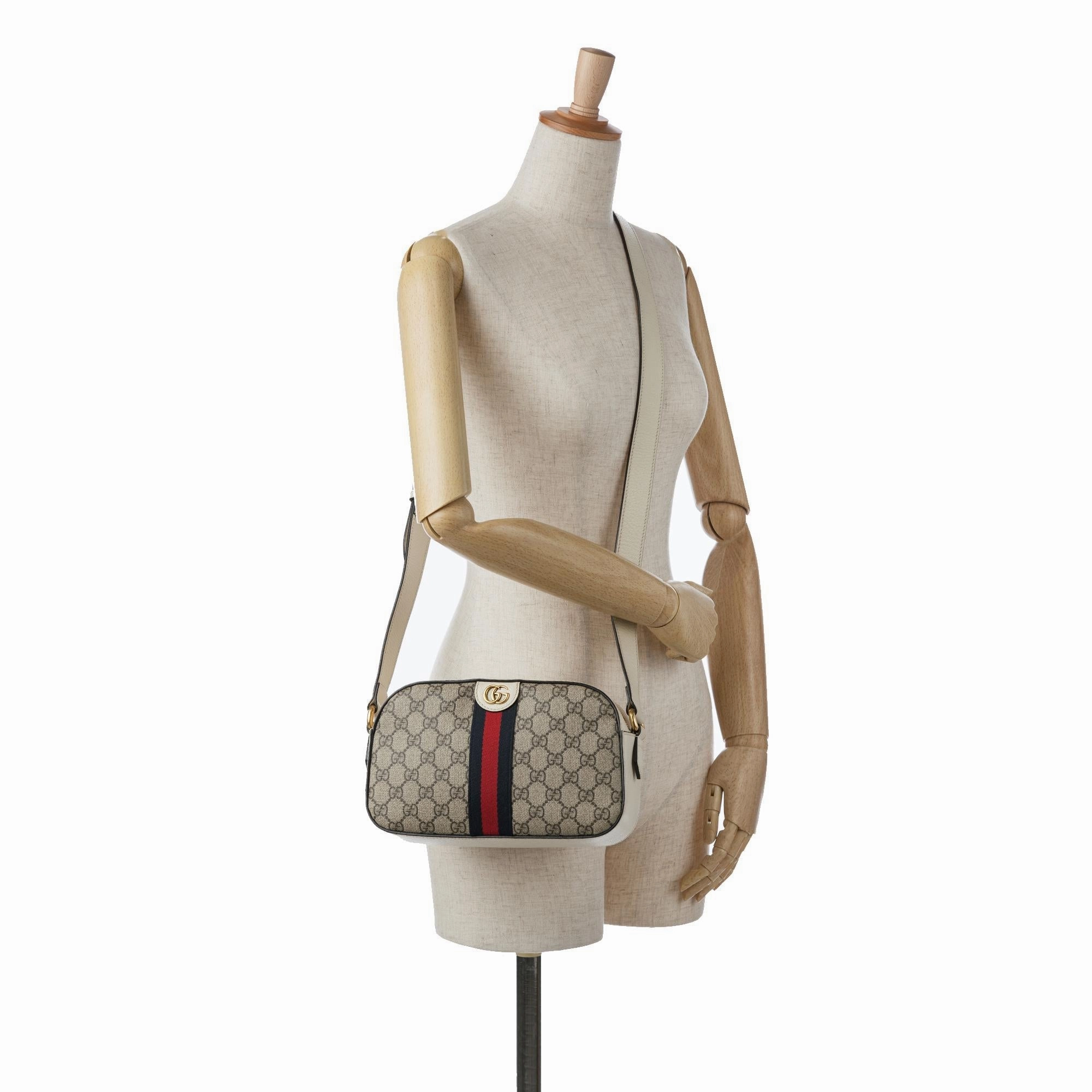 Gucci GG Supreme Ophidia Crossbody Bag (SHG-JPjUFO)