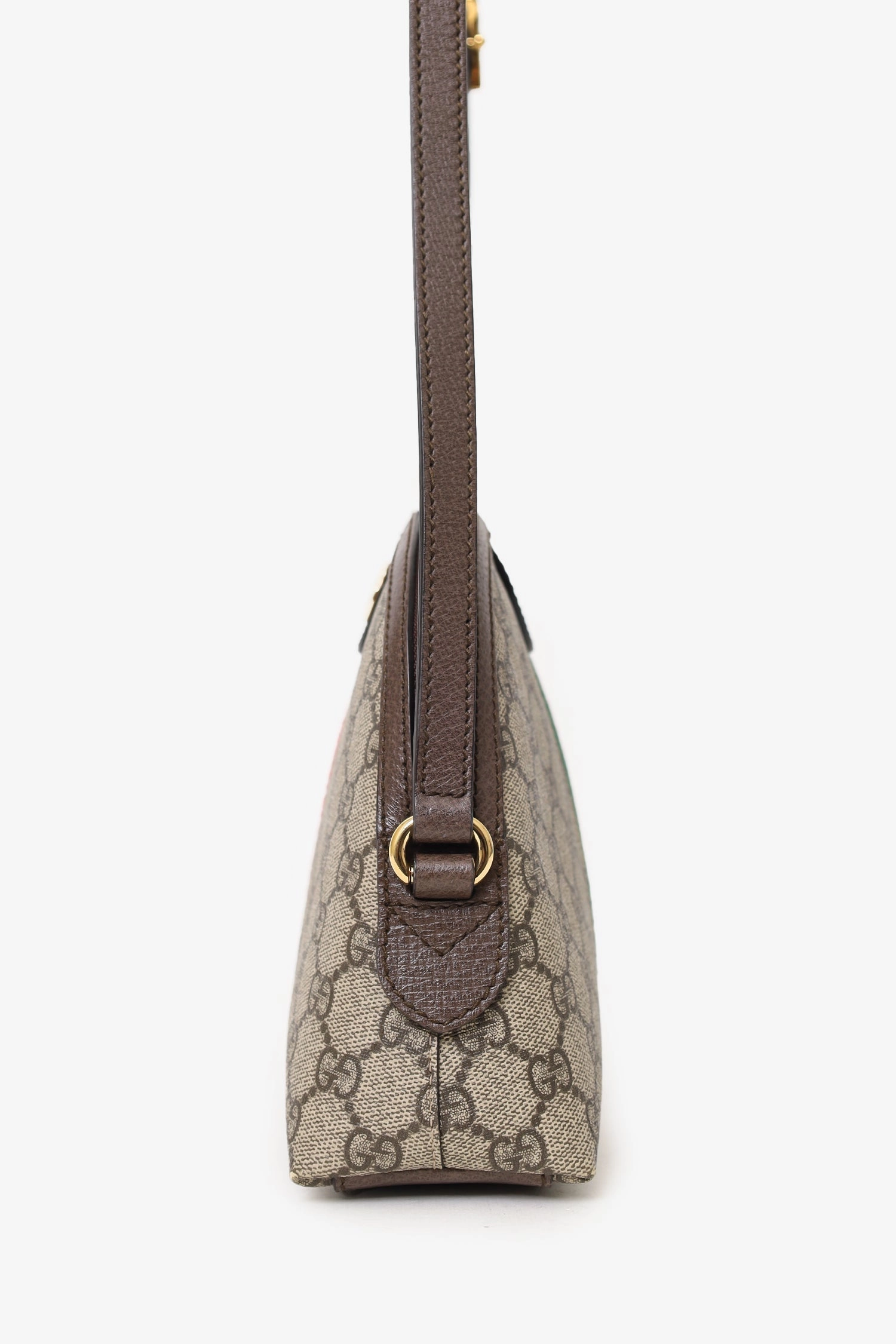 Gucci GG Supreme Ophidia Small Rounded Top Shoulder Bag