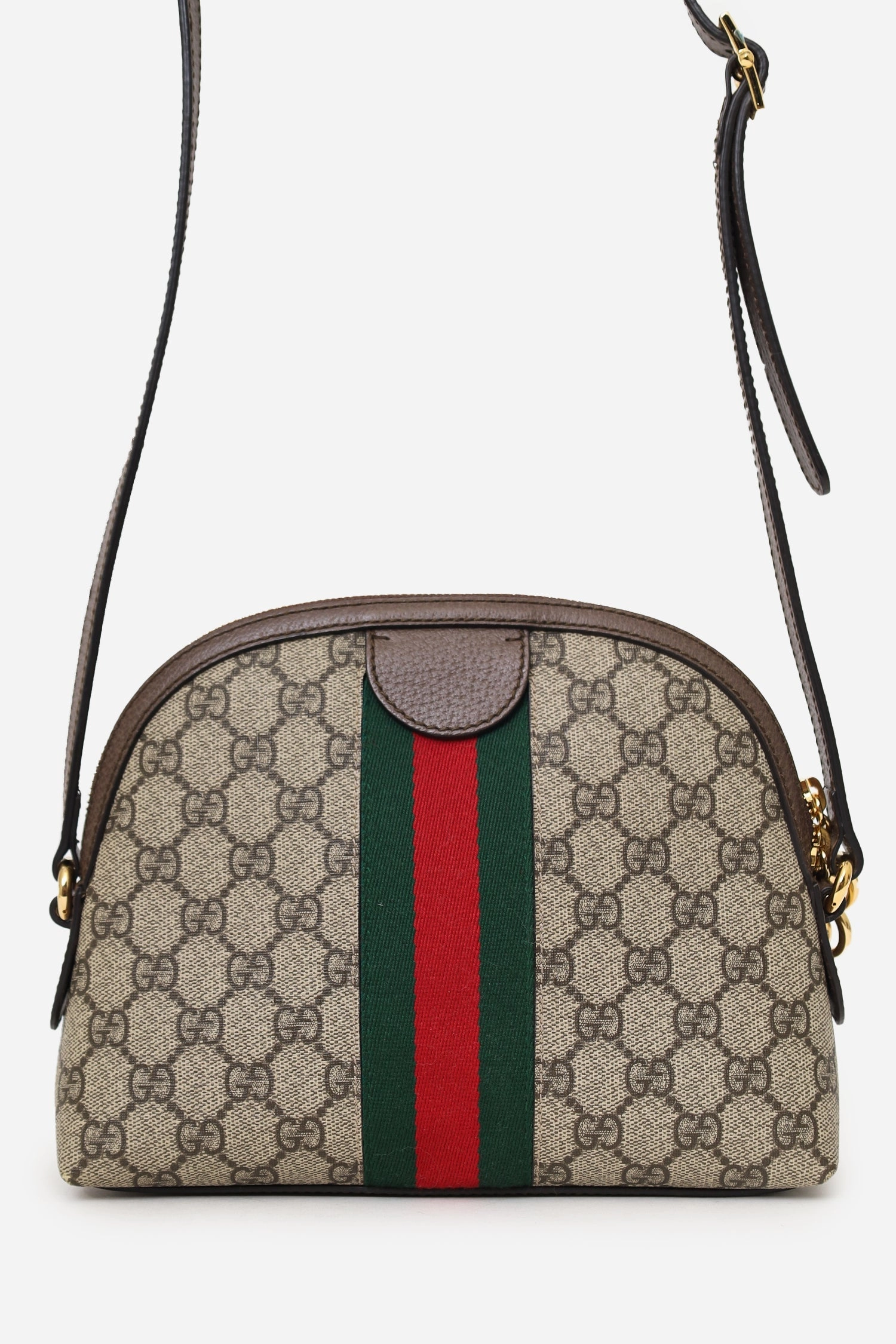 Gucci GG Supreme Ophidia Small Rounded Top Shoulder Bag