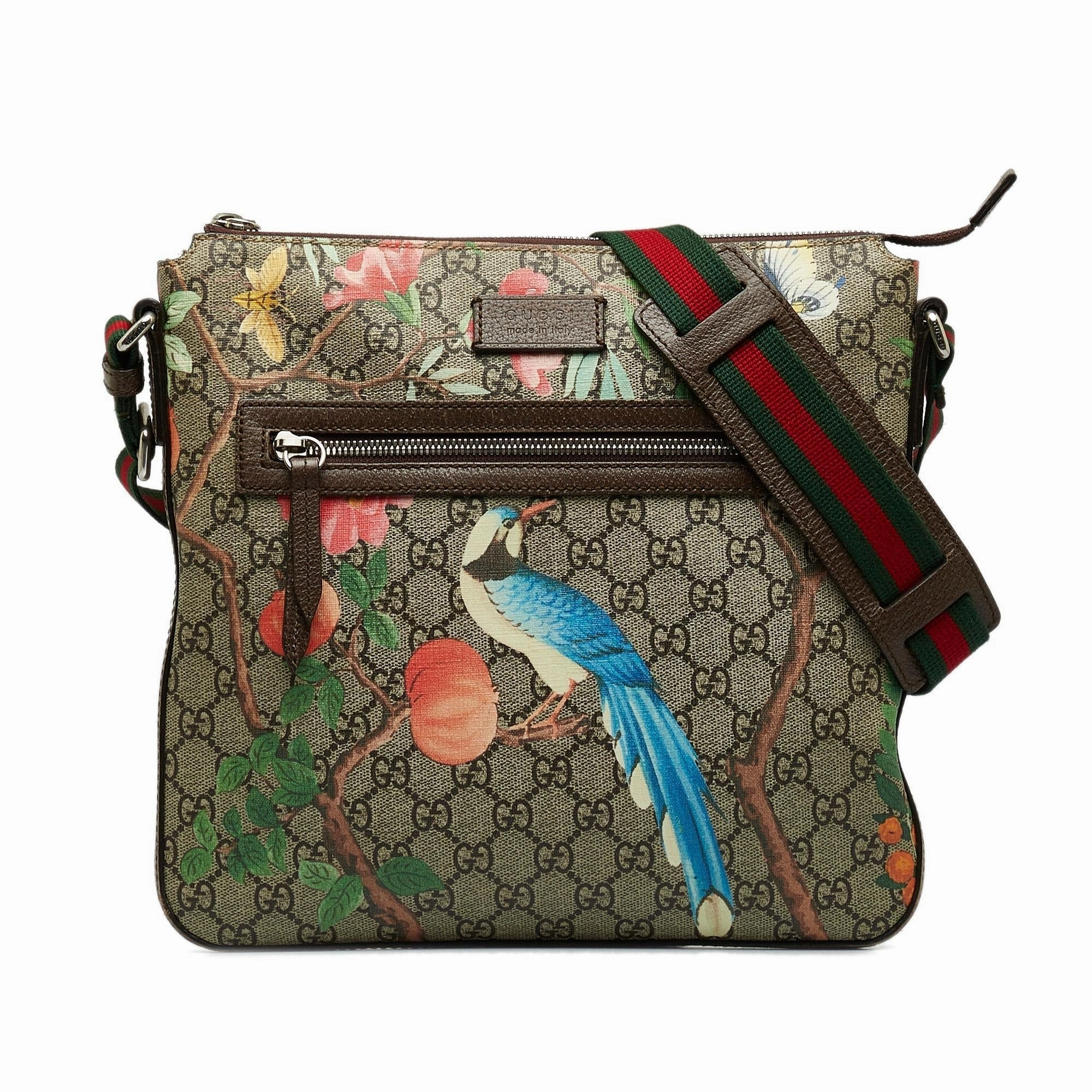Gucci GG Supreme Tian Crossbody Bag (SHG-wwlGJM)