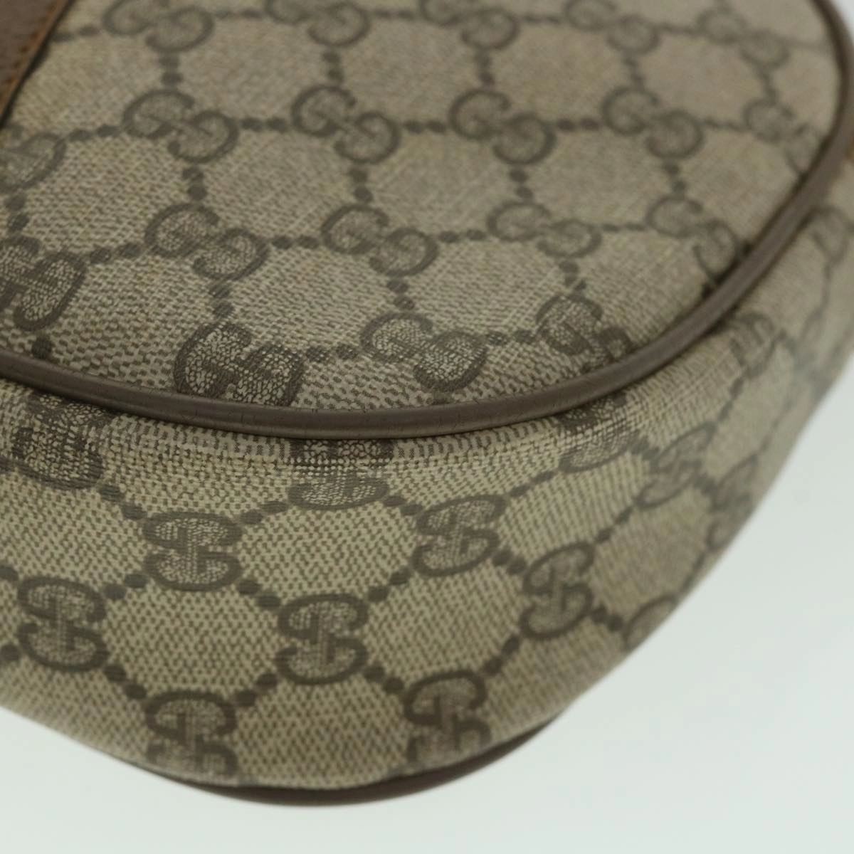 GUCCI GG Supreme Web Sherry Line Shoulder Bag Beige Red 89 01 034  bs9010