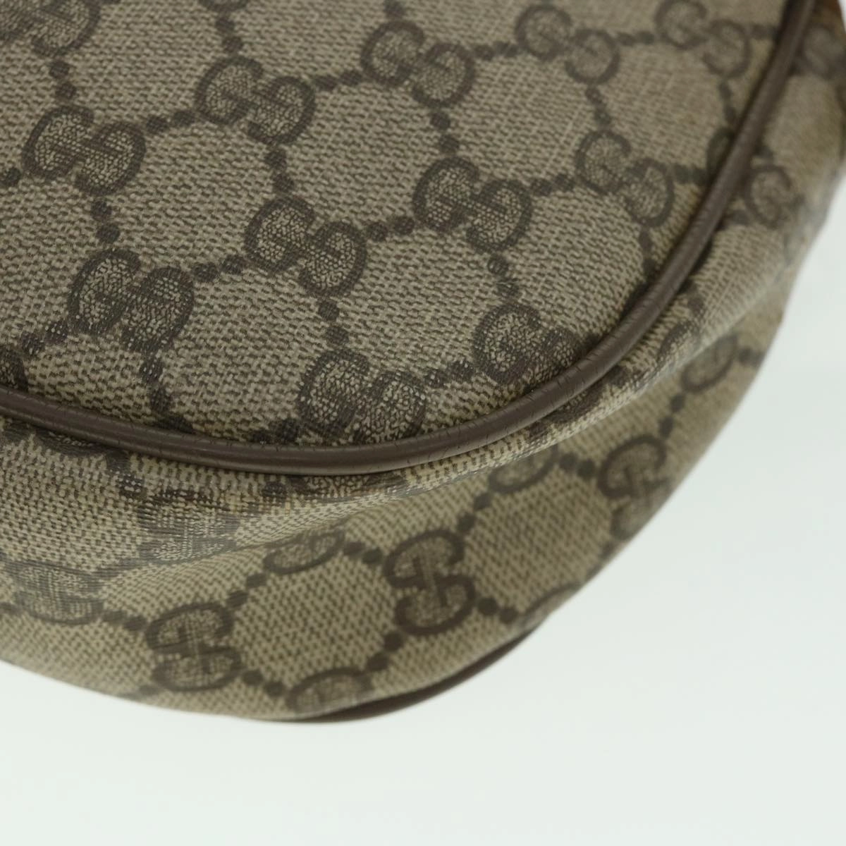 GUCCI GG Supreme Web Sherry Line Shoulder Bag Beige Red 89 01 034  bs9010