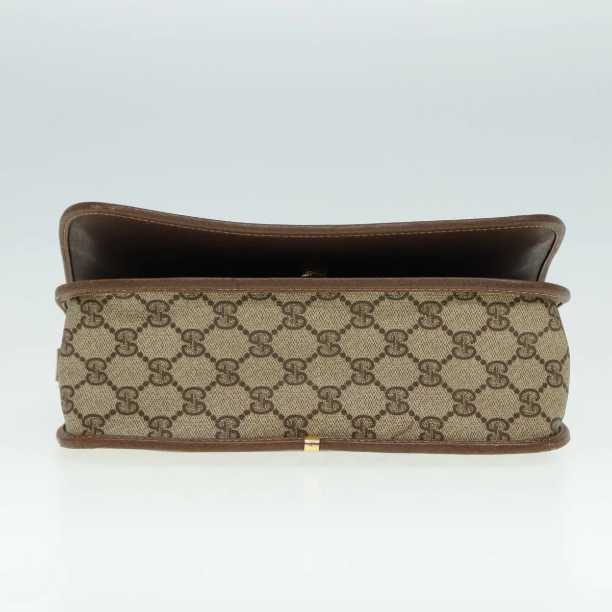GUCCI GG Supreme Web Sherry Line Shoulder Bag PVC Beige 001 066 0551  79640