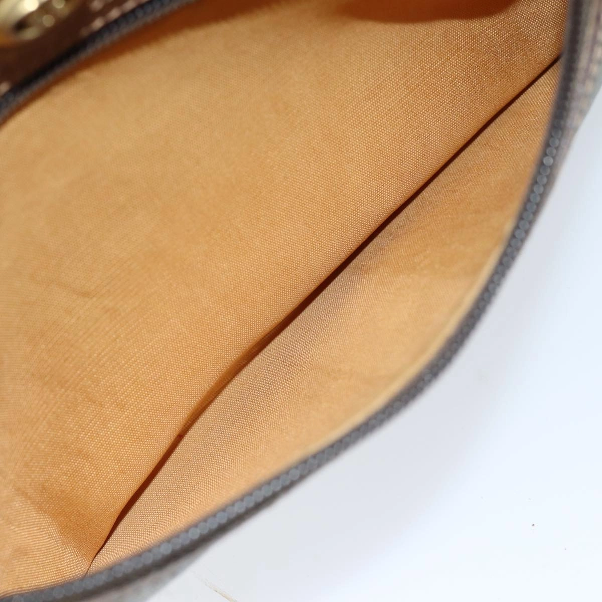 GUCCI GG Supreme Web Sherry Line Shoulder Bag PVC Beige 56 02 087  74416
