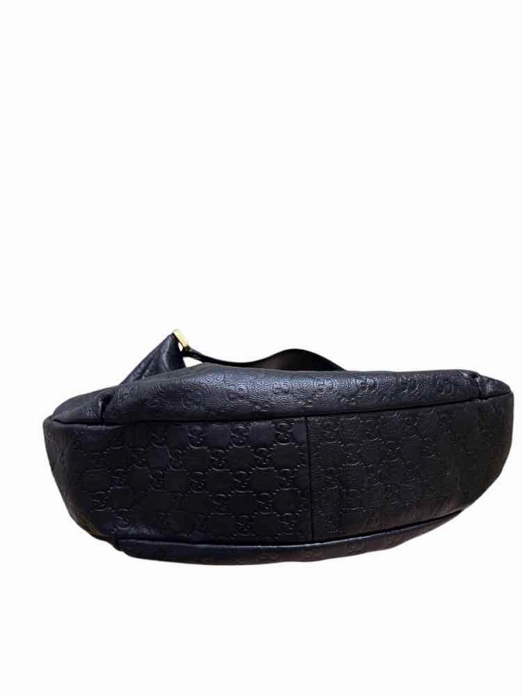 Gucci Guccisima Hobo Bag Black Handbag