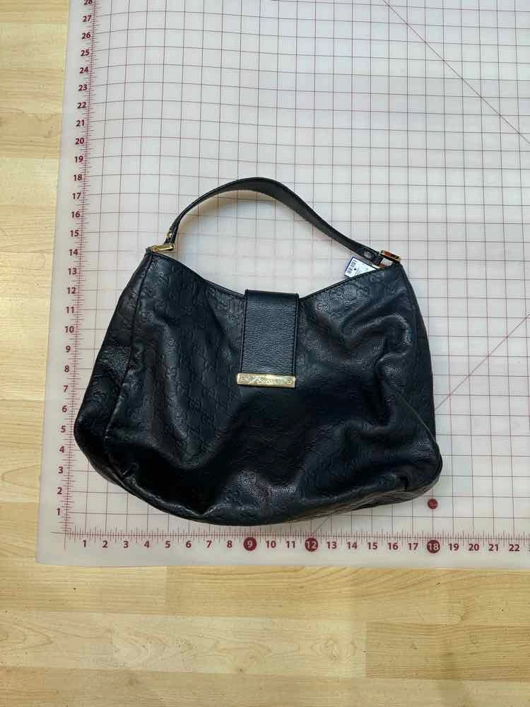 Gucci Guccisima Hobo Bag Black Handbag