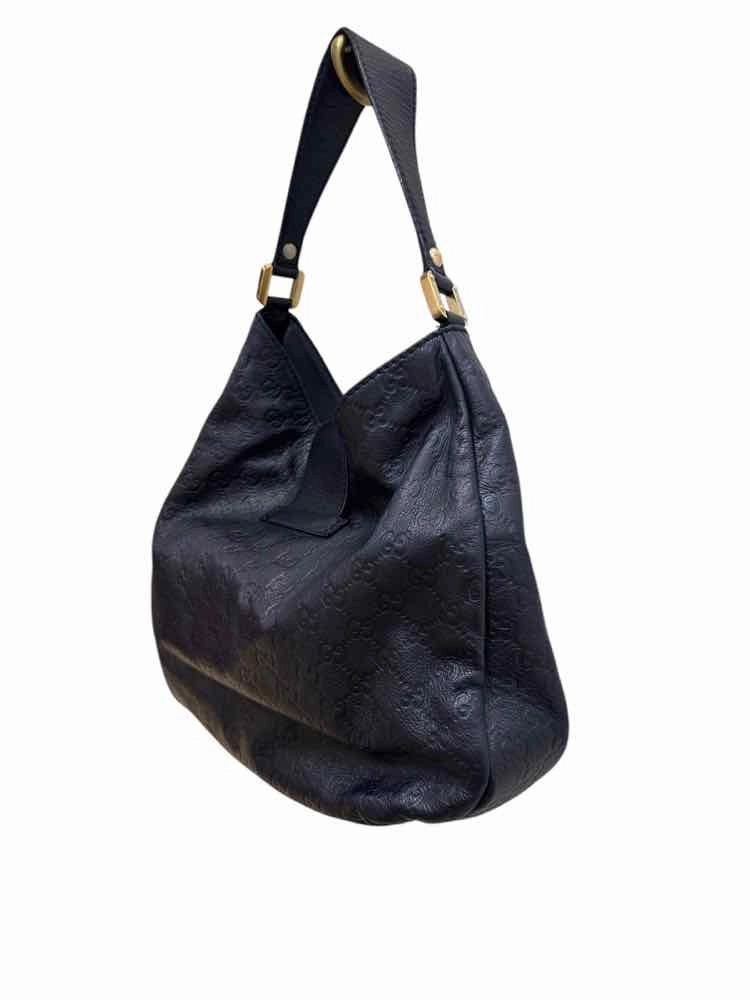 Gucci Guccisima Hobo Bag Black Handbag