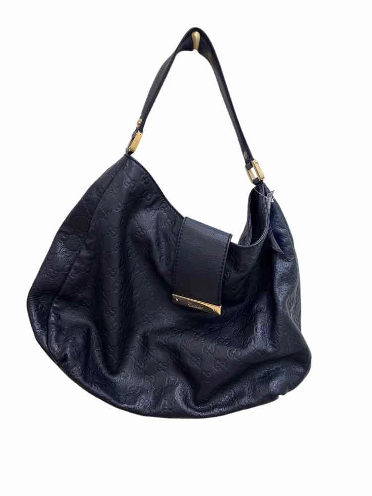 Gucci Guccisima Hobo Bag Black Handbag