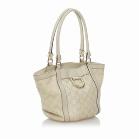 Gucci Guccissima Abbey D-Ring Shoulder Bag (SHG-32488)