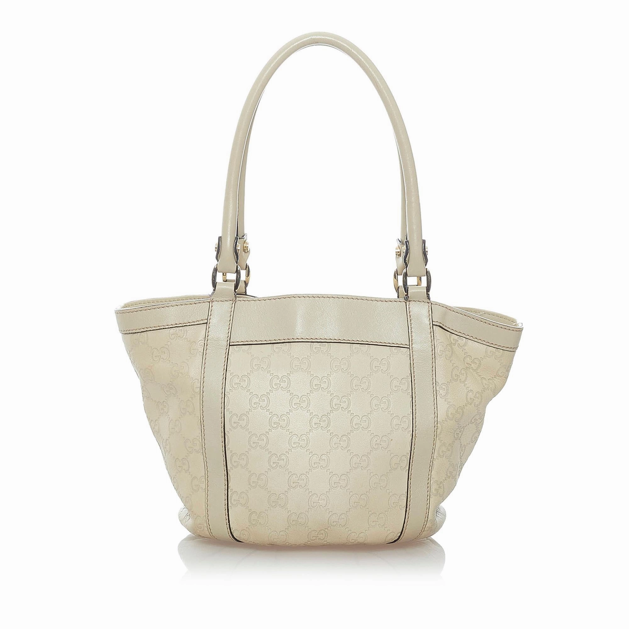 Gucci Guccissima Abbey D-Ring Shoulder Bag (SHG-32488)