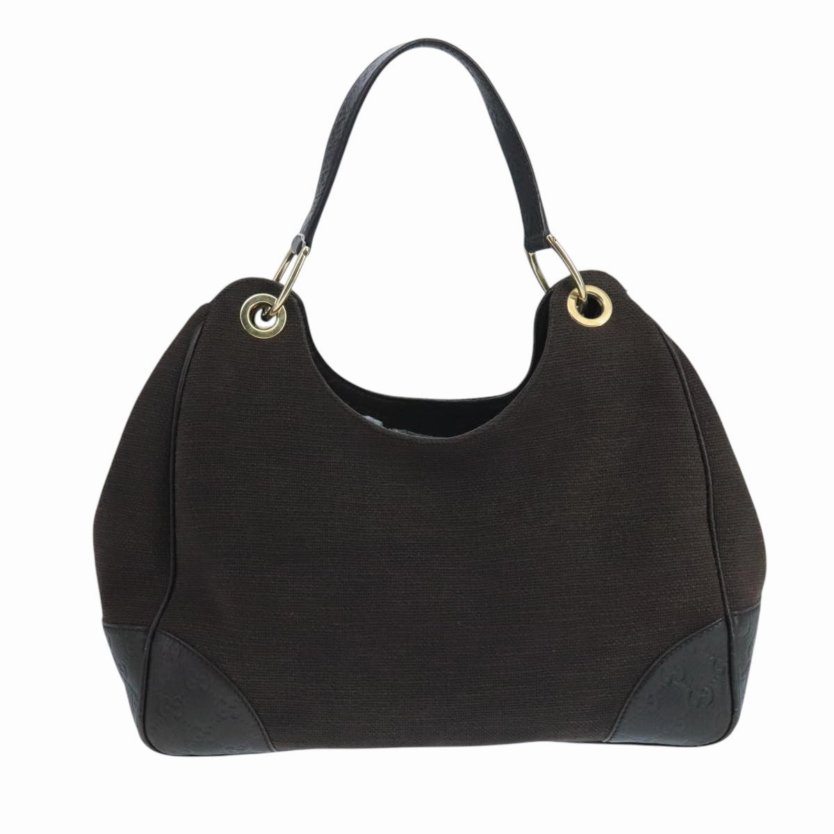 Gucci Guccissima Brown Canvas Shoulder Bag ()
