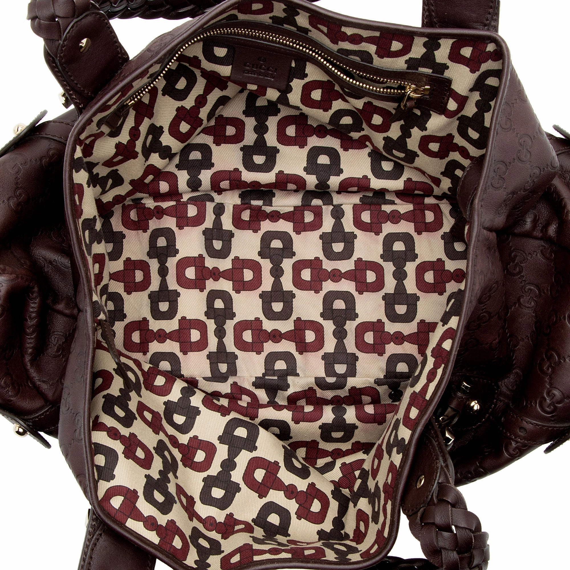 Gucci Guccissima Leather Pelham Medium Shoulder Bag (SHF-nM9nOS)