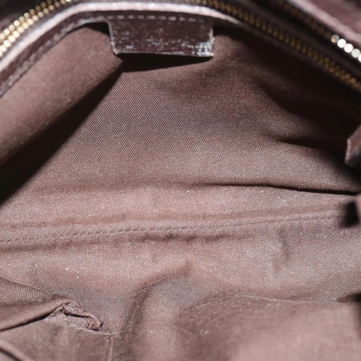 GUCCI Horsebit WebSherry Line GG Canvas Shoulder Bag Beige Red 141506  75597