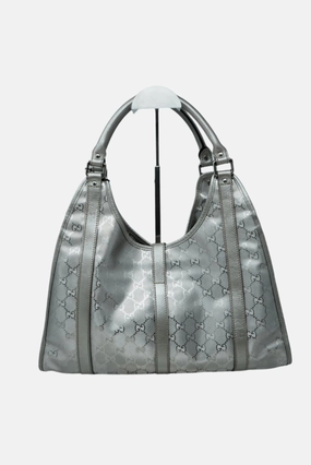 Gucci Imprime Silver GG Joy Shoulder Bag