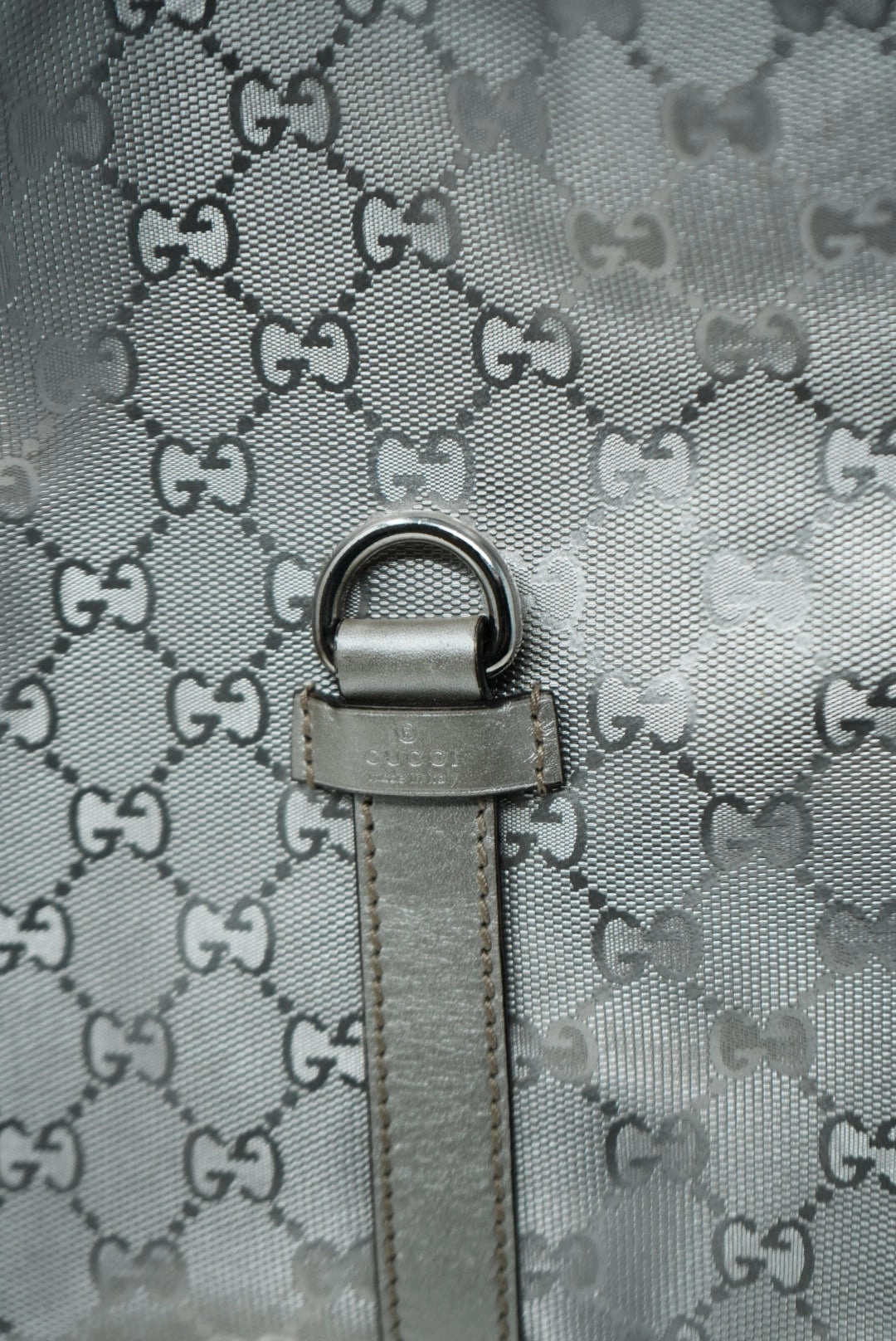 Gucci Imprime Silver GG Joy Shoulder Bag