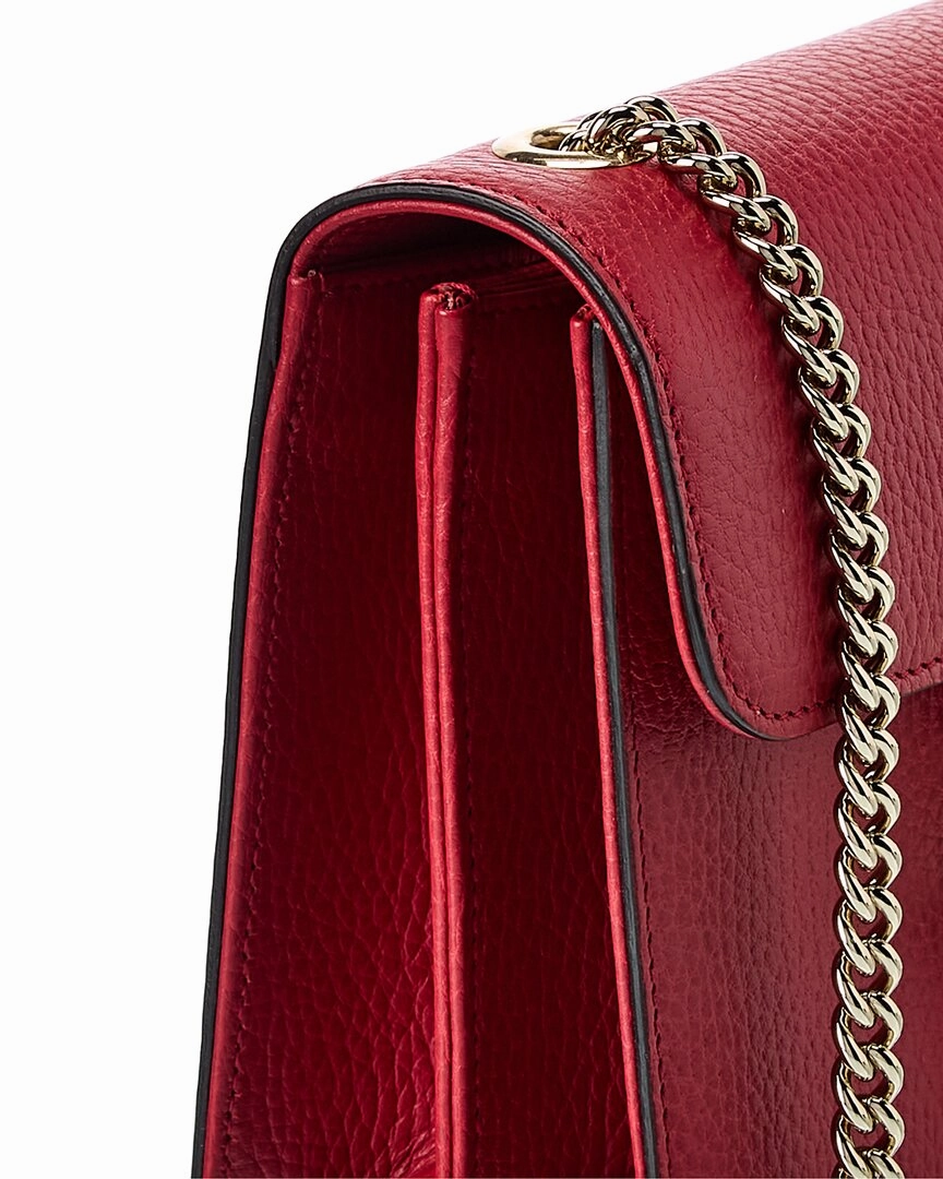 Gucci Interlocking G Small Leather Shoulder Bag
