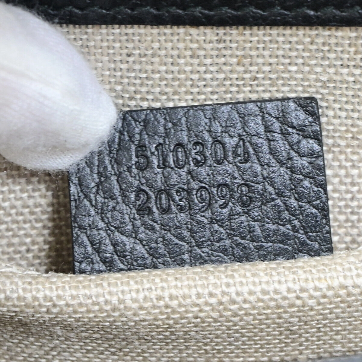 Gucci Interlocking  Leather Shoulder Bag ()