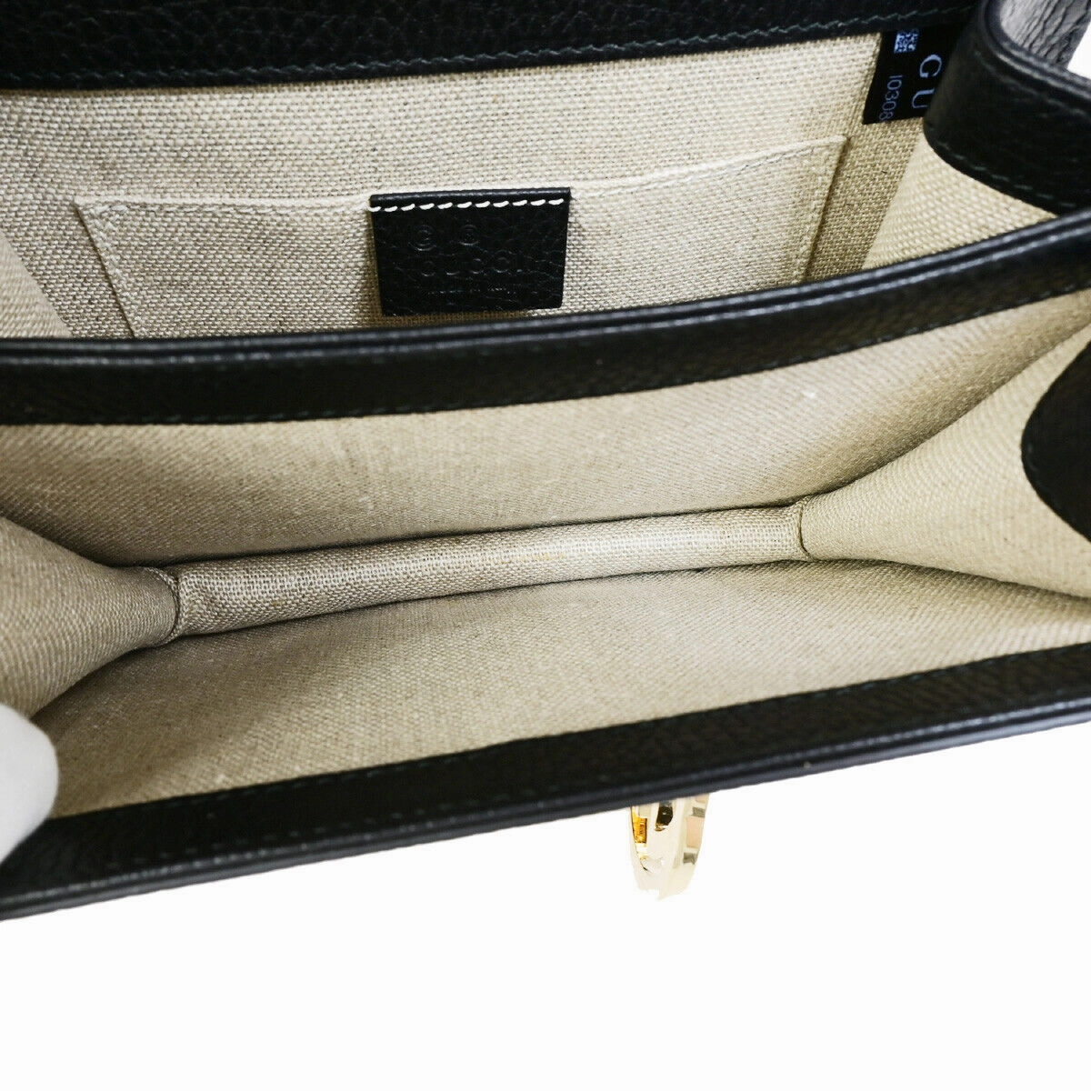 Gucci Interlocking  Leather Shoulder Bag ()