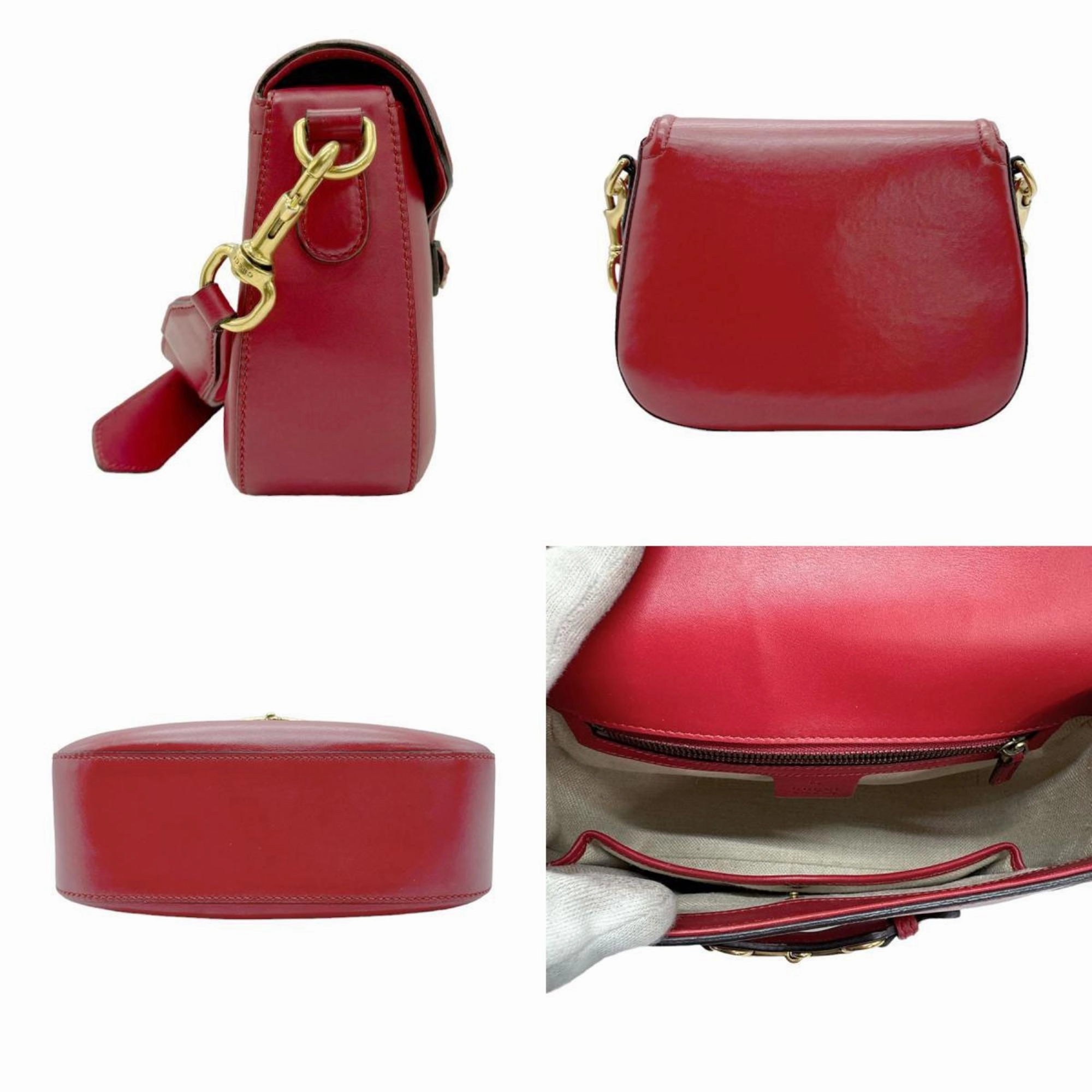 Gucci Lady Web  Leather Shoulder Bag ()