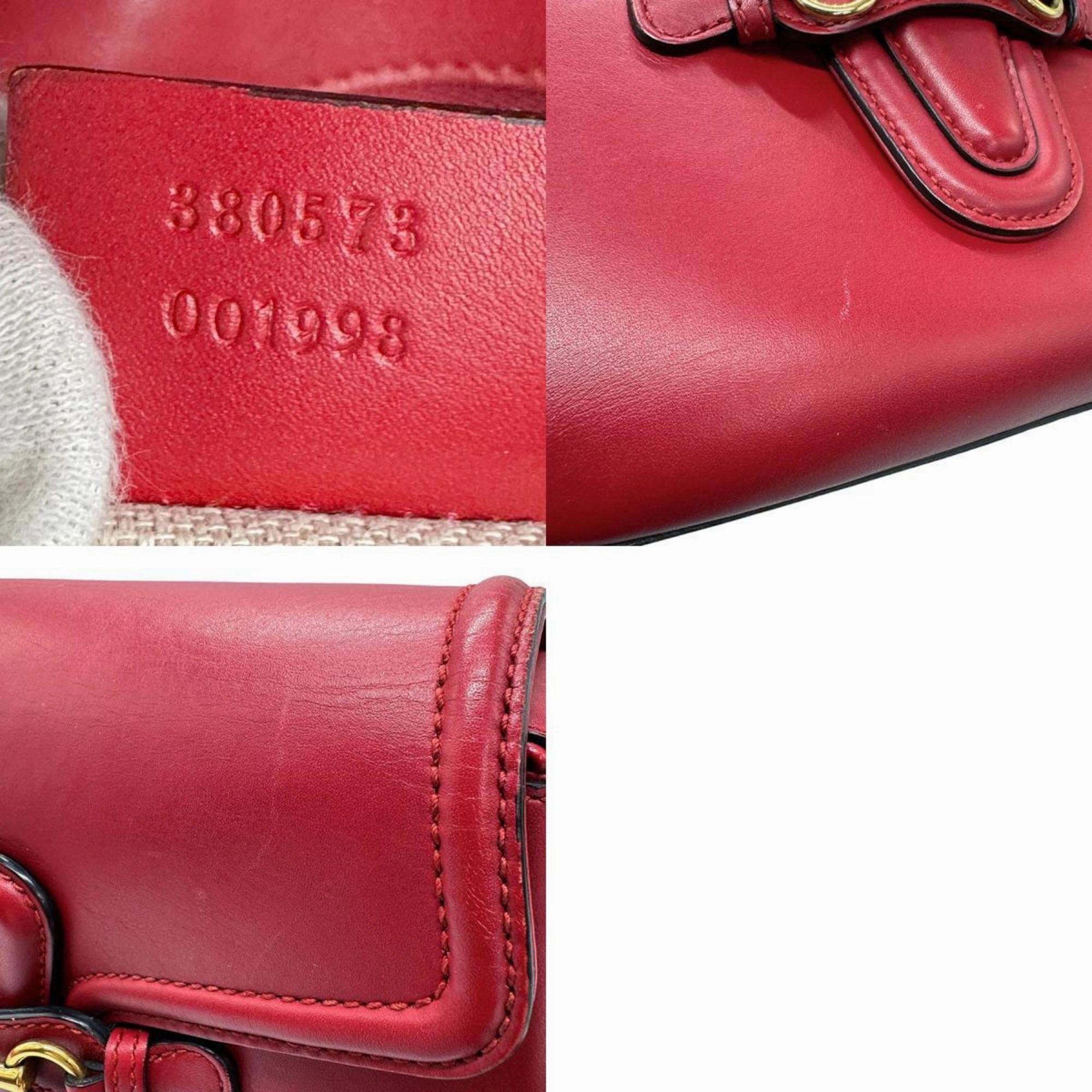 Gucci Lady Web  Leather Shoulder Bag ()