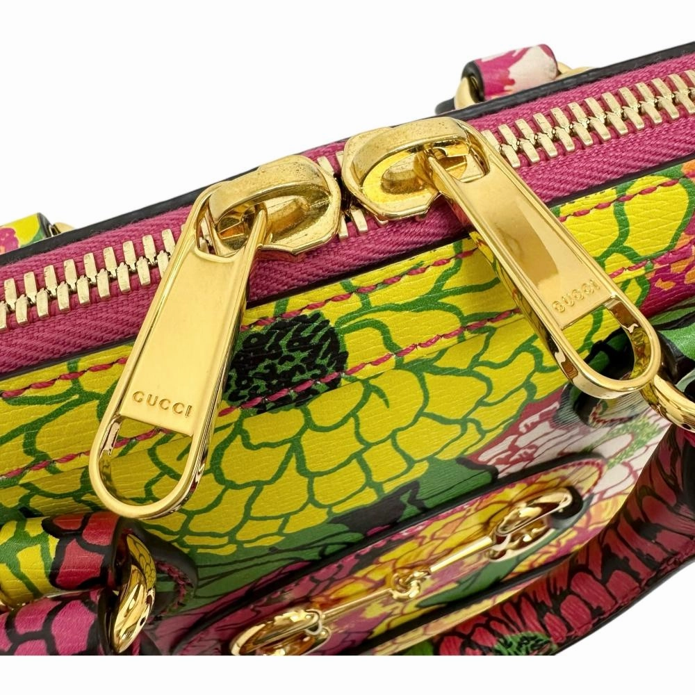 Gucci Leather 2WAY Shoulder Handbag