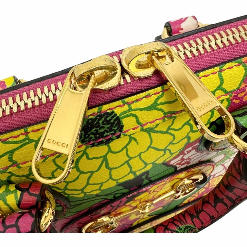 Gucci Leather 2WAY Shoulder Handbag