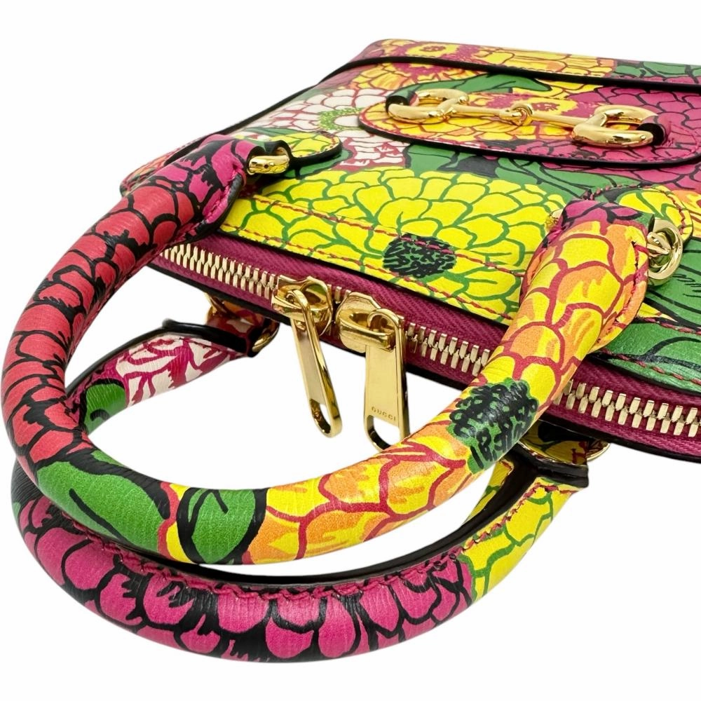Gucci Leather 2WAY Shoulder Handbag