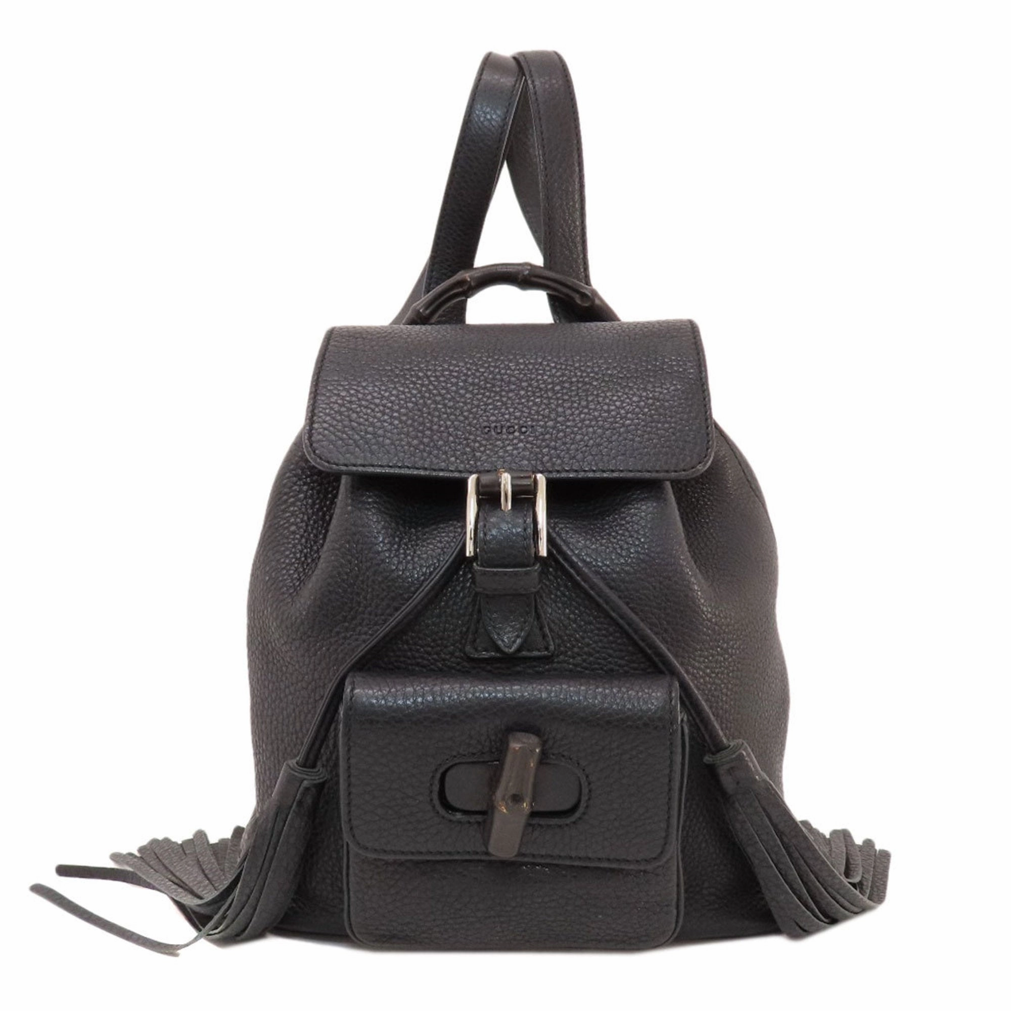 Gucci  Leather Backpack (Pre-Owned)