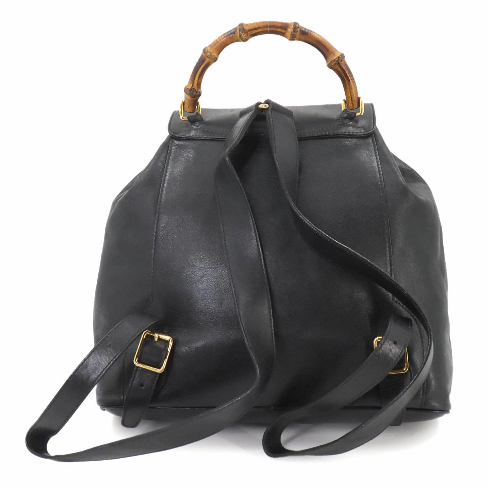 Gucci  Leather Backpack (Pre-Owned)