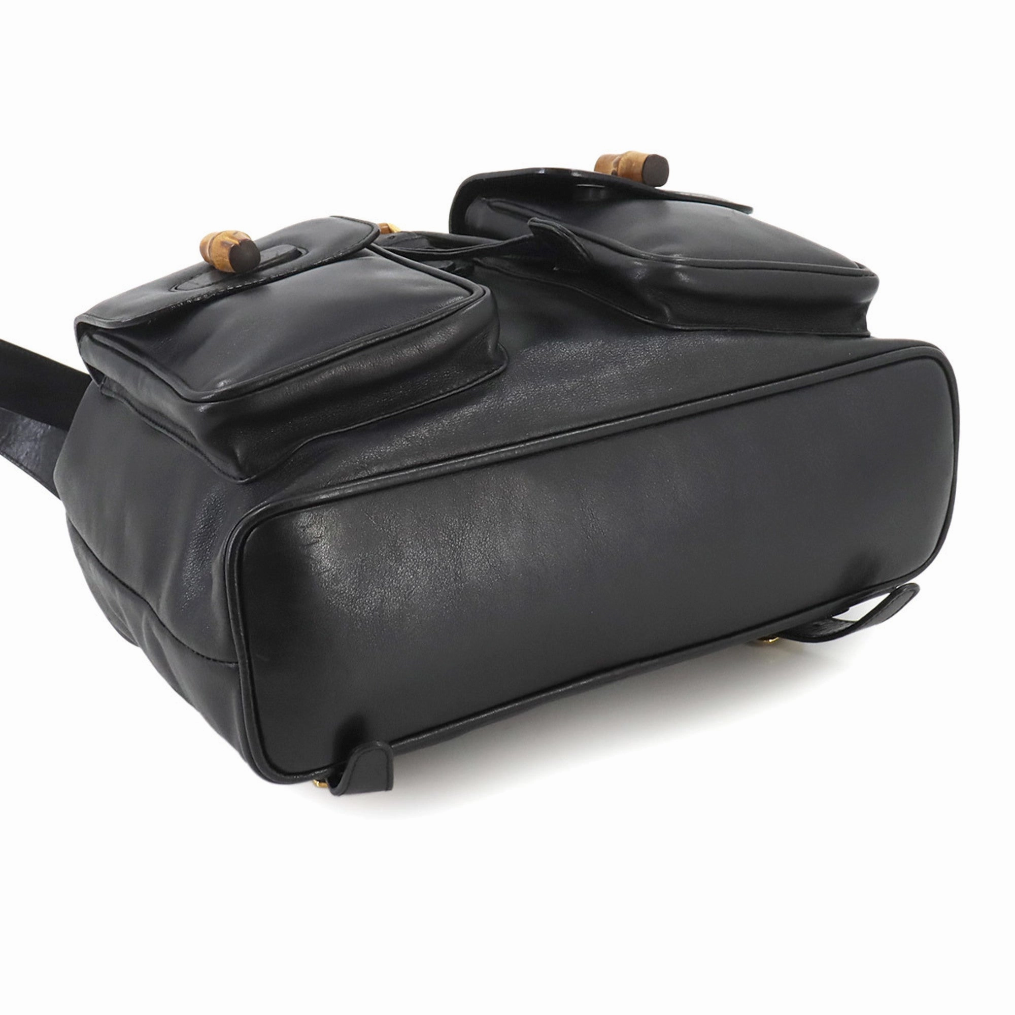 Gucci  Leather Backpack (Pre-Owned)