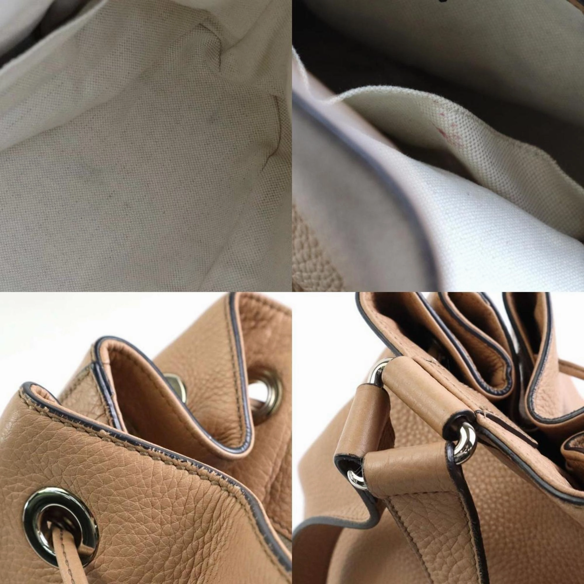 Gucci  Leather Backpack (Pre-Owned)