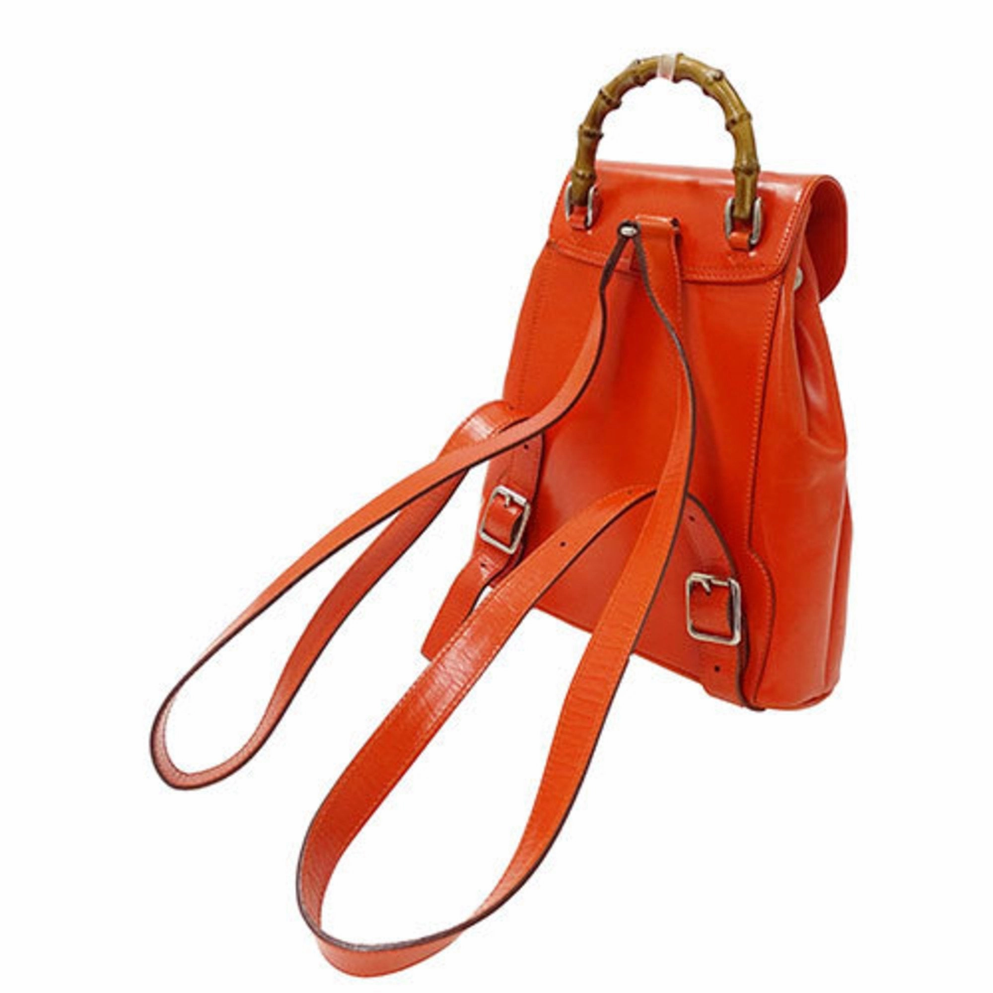 Gucci  Leather Backpack (Pre-Owned)