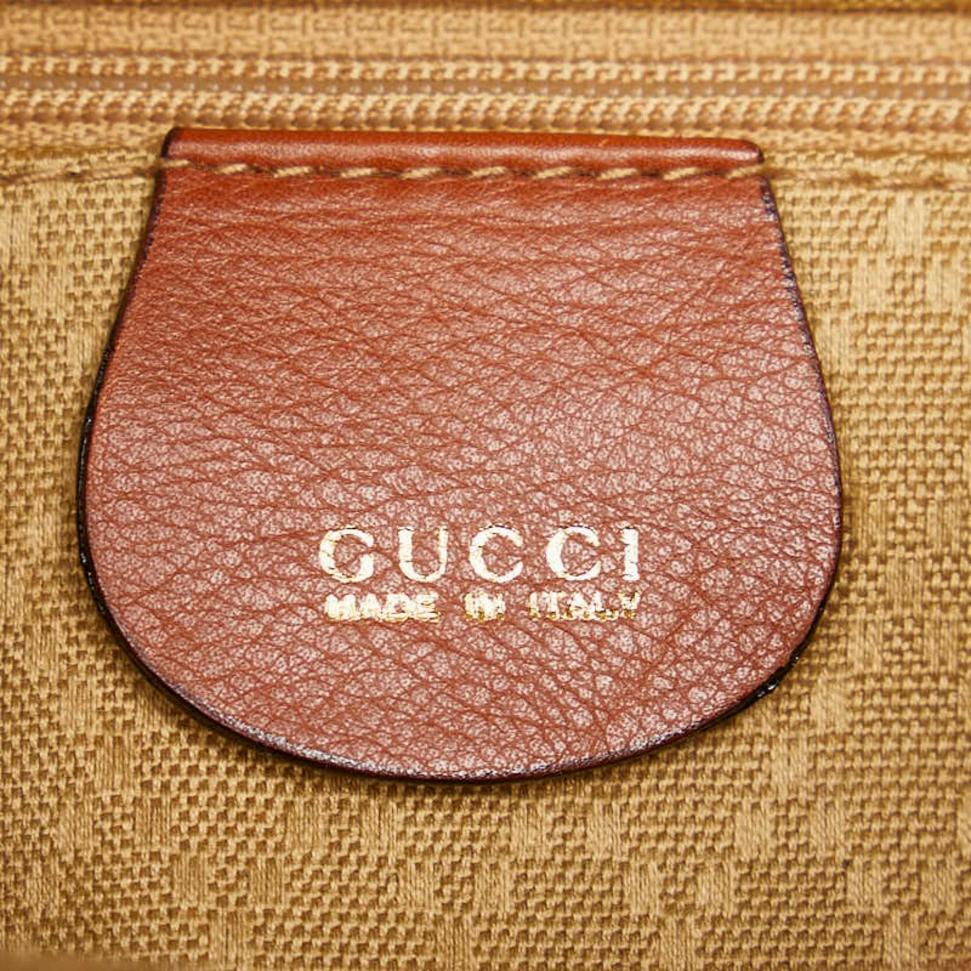 Gucci  Leather Backpack (Pre-Owned)