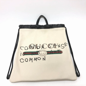 Gucci  Leather Backpack (Pre-Owned)