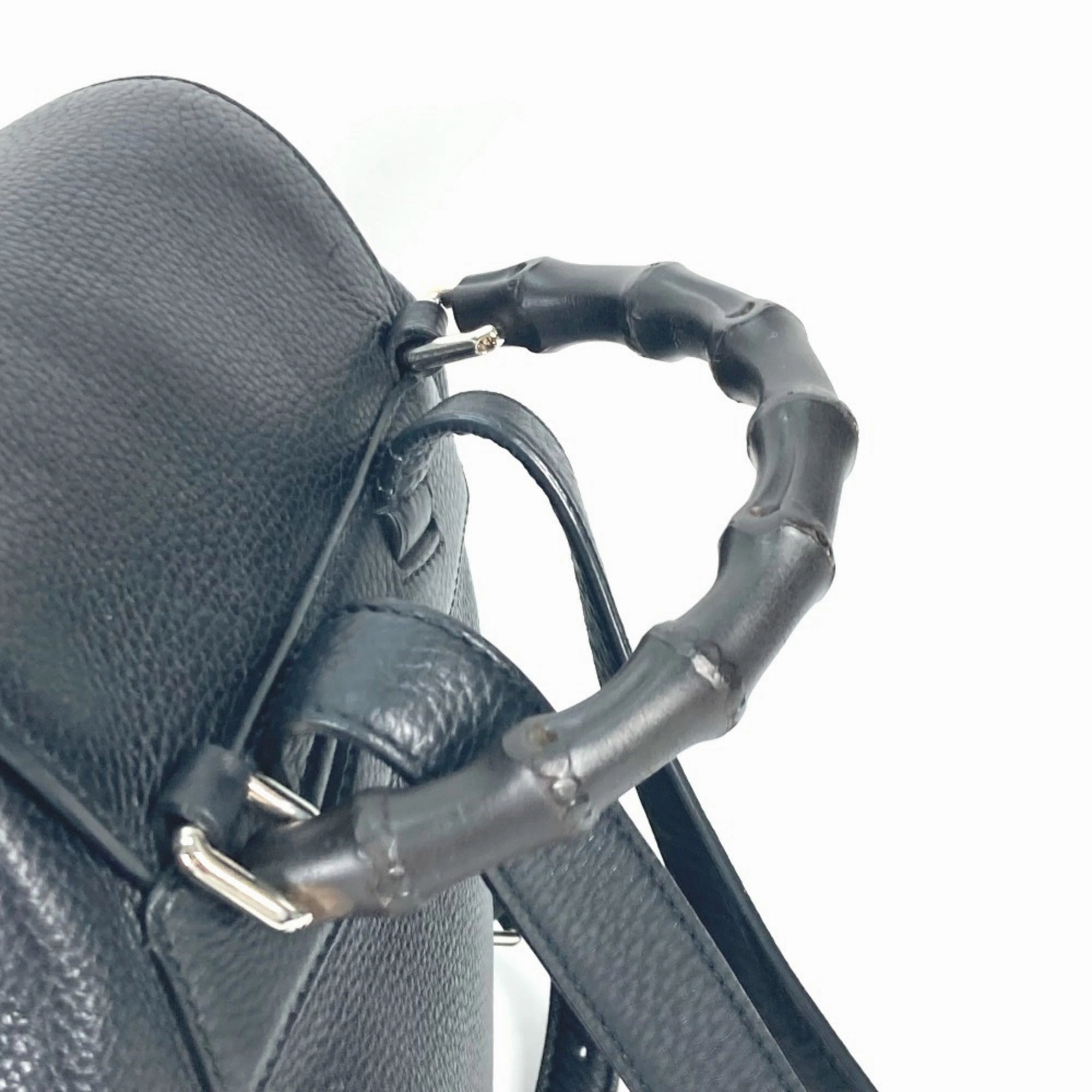 Gucci  Leather Backpack (Pre-Owned)