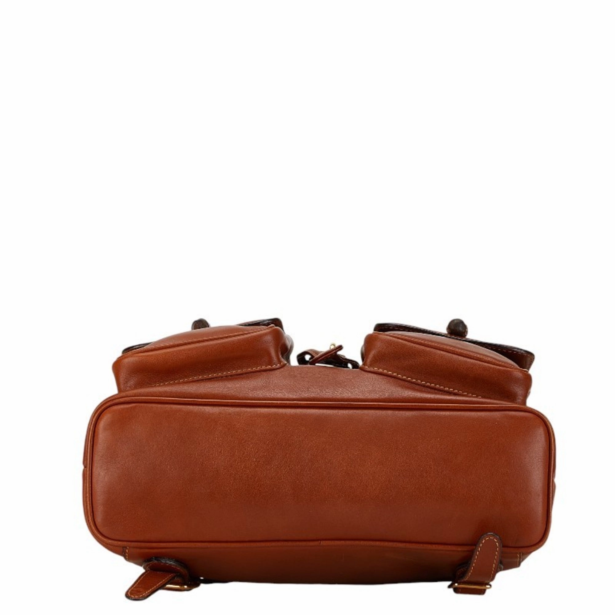 Gucci  Leather Backpack (Pre-Owned)