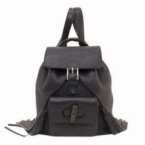 Gucci  Leather Backpack (Pre-Owned)