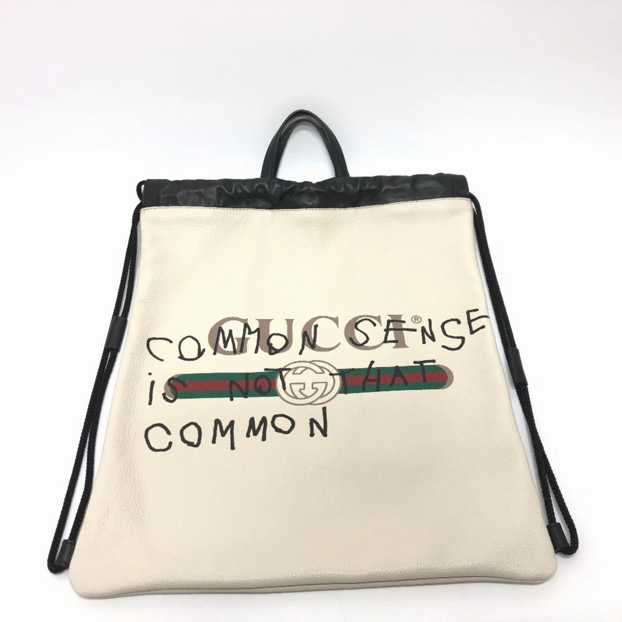 Gucci  Leather Backpack (Pre-Owned)