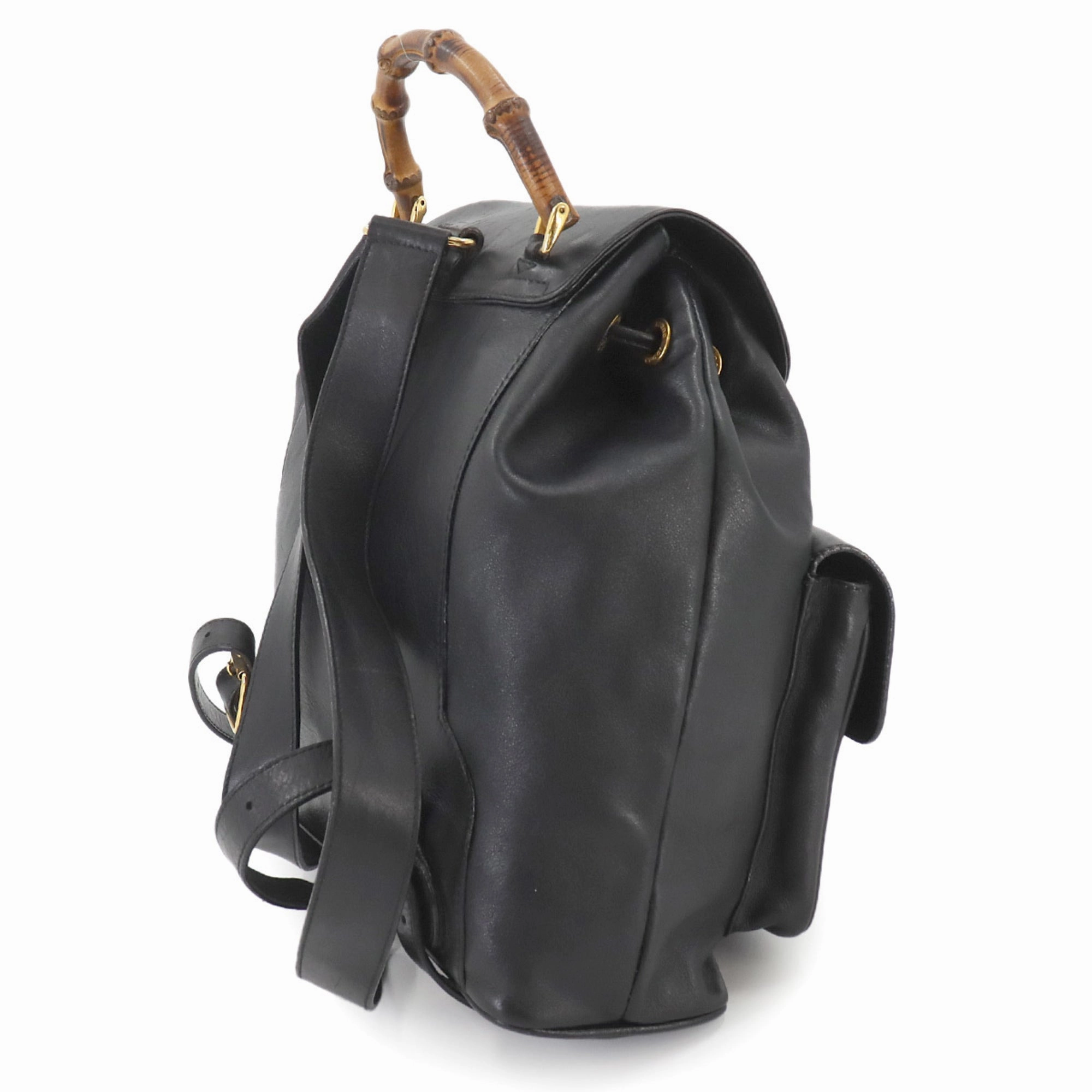Gucci  Leather Backpack (Pre-Owned)