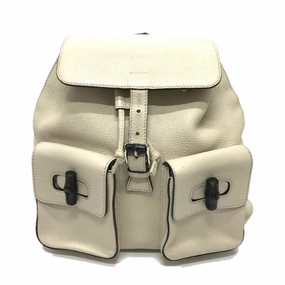 Gucci  Leather Backpack (Pre-Owned)