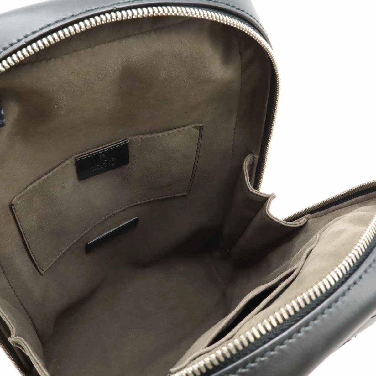 Gucci Leather Crossbody Bag Black