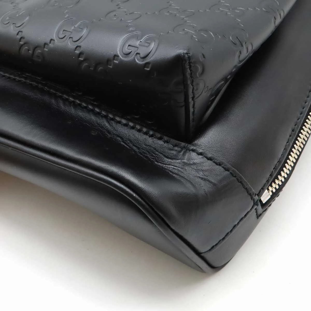 Gucci Leather Crossbody Bag Black