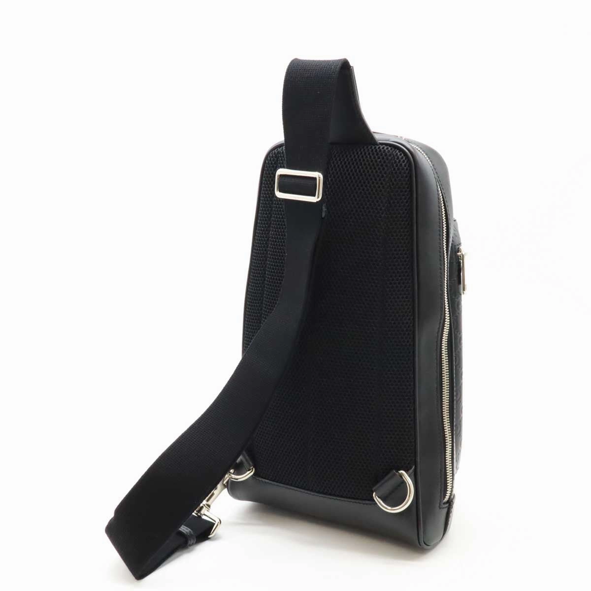 Gucci Leather Crossbody Bag Black