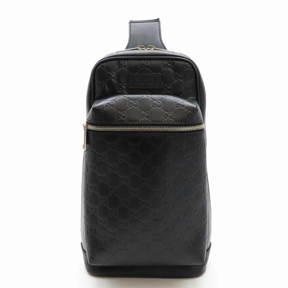 Gucci Leather Crossbody Bag Black