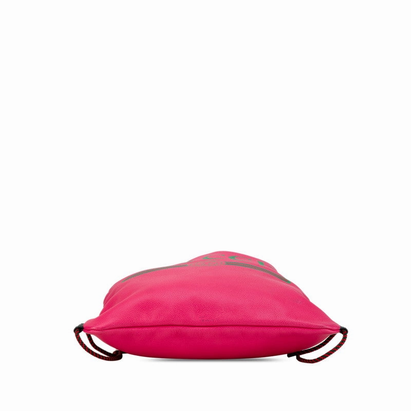 Gucci Leather Drawstring Backpack 494053