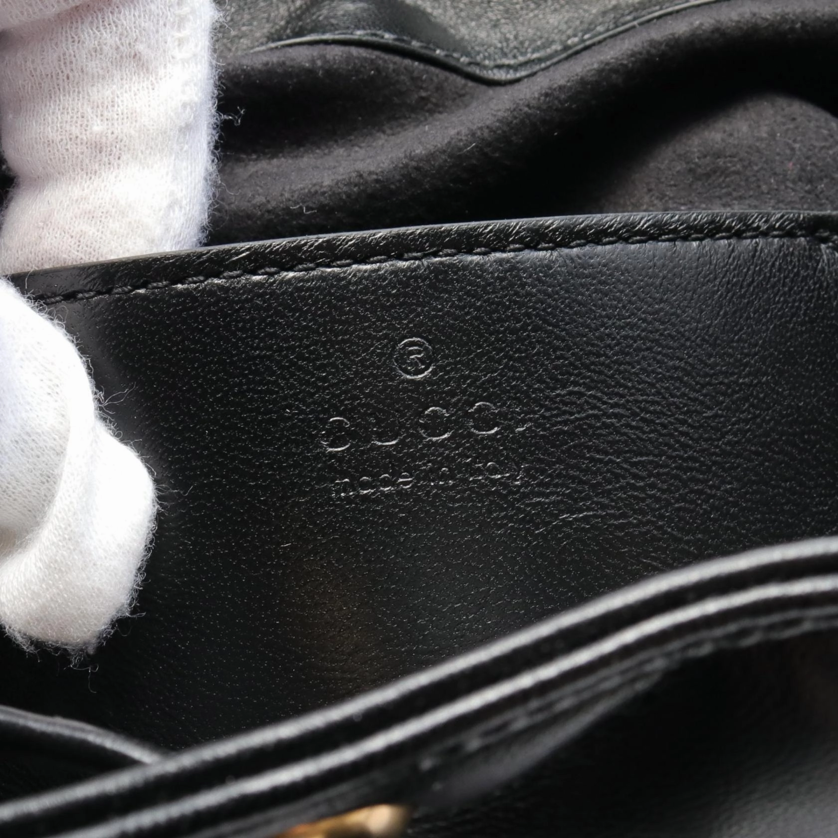 Gucci Leather GG Marmont Mini Backpack